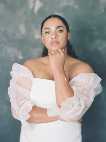 Hushed Commotion Evie Bracelet - sample for sale - by Hushed Commotion #3 default Gold thumbnail