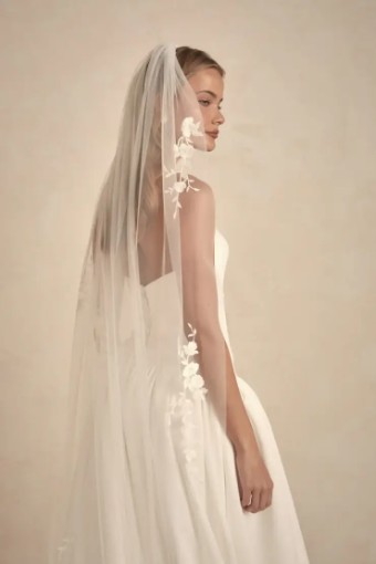 Made With Love Aria Veil by Made with Love #0 default Ivory thumbnail