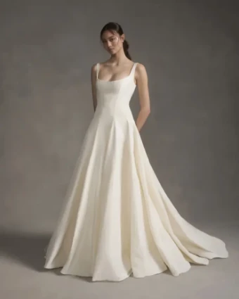 Alexandra Grecco Claude (silk shantung) by Alexandra grecco #0 default Off White thumbnail