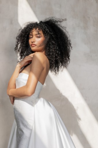 Alyssa Kristin Elle Overskirt by Alyssa Kristen #0 default Natural White thumbnail