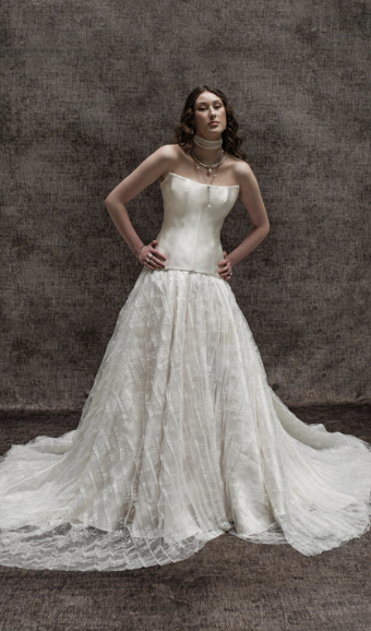 Saint Bridal Camille Ensemble #0 default Off White thumbnail