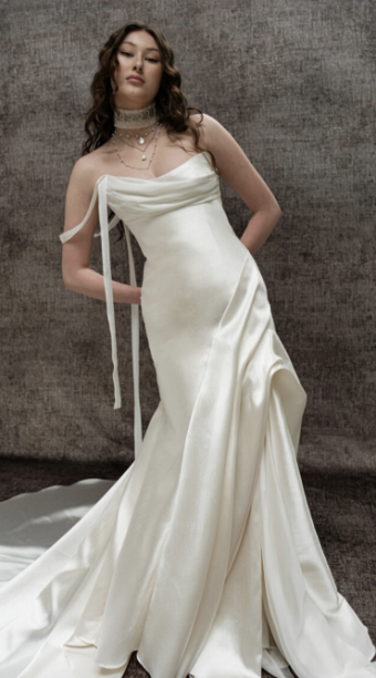 Saint Bridal Scarlette by Saint Bridal #2 Off White thumbnail
