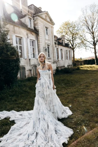 Rue de Seine Sale Jacqueline Blue Rose by Rue De Seine #4 Blue Rose thumbnail