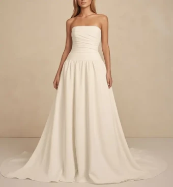 Made With Love Avery Low Drop Waist by Made with Love #0 default Ivory thumbnail