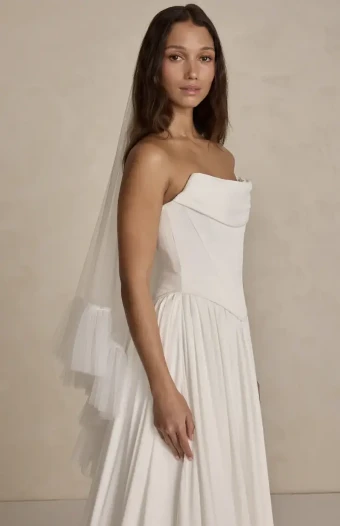 MWL Gigi Veil #1 Ivory thumbnail