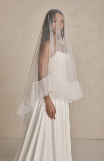 Made With Love Gigi Veil by Made with Love #0 default Ivory thumbnail