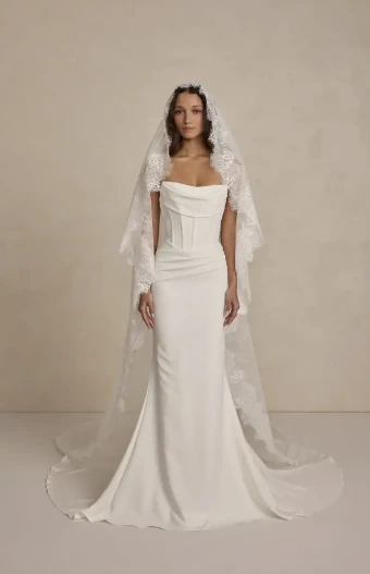 MWL Fleur Veil #0 default Ivory thumbnail