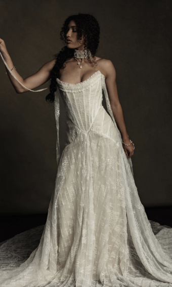 Saint Bridal Macbeth by Saint Bridal #0 default Off White thumbnail