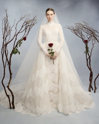 Roses by Reem Acra Ingrid by Roses by Reem Acra #0 default Cream thumbnail