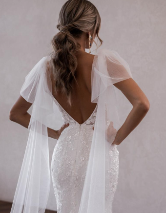 MWL Long Tulle Bows by MWL #0 default Ivory thumbnail