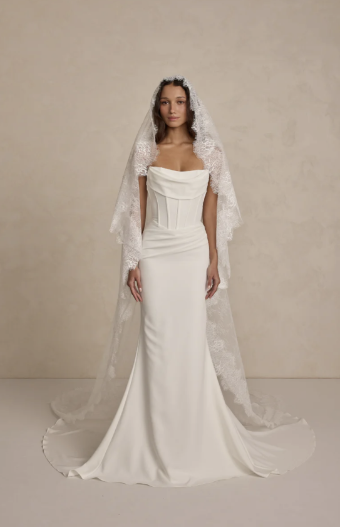 MWL Fleur Veil by MWL #0 default Ivory thumbnail