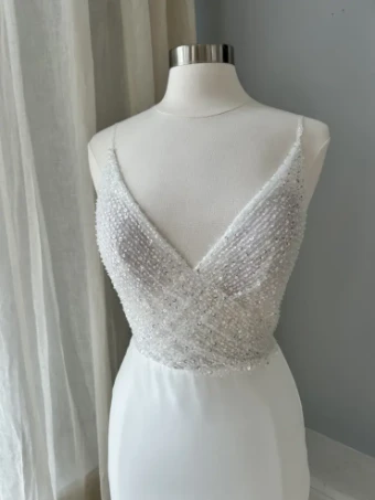 MWL Sale Mila Crepe by MWL #4 Ivory thumbnail