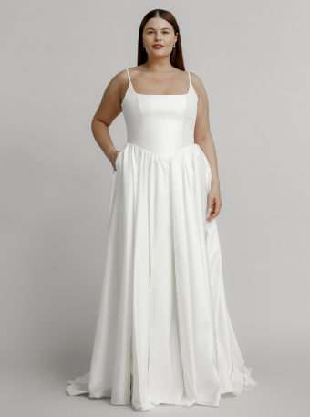 Aesling Amelie Basque (taffeta) by Aesling #4 Off White thumbnail