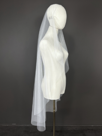 Sara Gabriel Headpieces Mary Veil by Sara Gabriel #1 White thumbnail