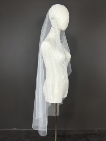 Sara Gabriel Headpieces Mary Veil by Sara Gabriel #1 White thumbnail