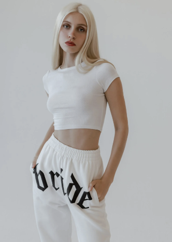 Bridemerch Bride Jogger By BRIDEMERCH #1 default White thumbnail