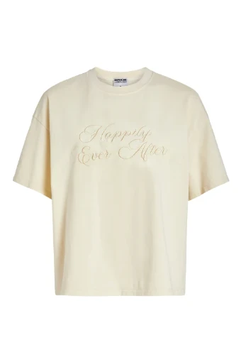 Bridemerch Happily Ever After Tee by BRIDEMERCH #0 default Cream thumbnail