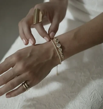 A.B. Ellie Bezel Gold Bolo Bracelet #1 default Gold thumbnail