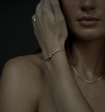 A.B. Ellie Bezel Gold Bolo Bracelet by A B Ellie / HDWR #0 default Gold thumbnail