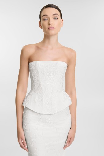 Kyha Sale October Corset & Clover Skirt by Kyha #3 Ivory thumbnail