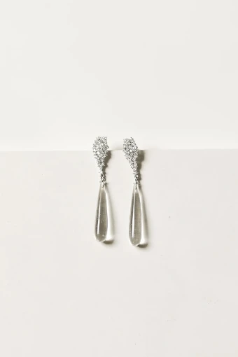 A.B. Ellie Mystic Glass Dewdrop by A B Ellie / HDWR #1 Silver thumbnail