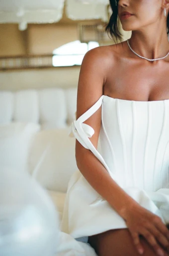 Untamed Petals Muse Mini Dress by Untamed Petals #2 default Light Ivory thumbnail