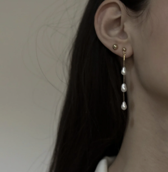 A.B. Ellie Perla Strands (half) #1 default Gold thumbnail