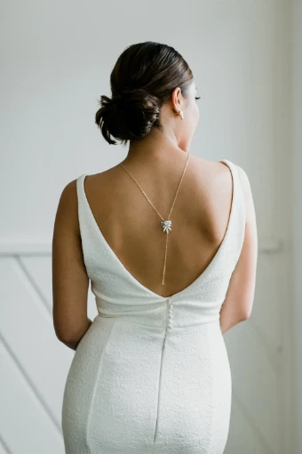 Hushed Commotion Henley necklace - sample for sale - #1 default Gold thumbnail