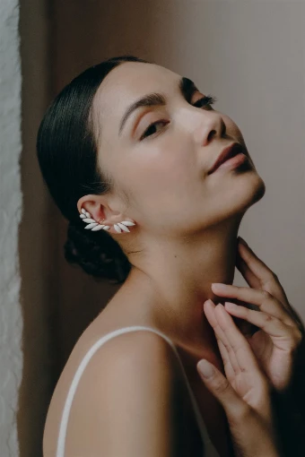 Hushed Commotion Gigi Ear Cuff- sample for sale - #0 default Gold thumbnail