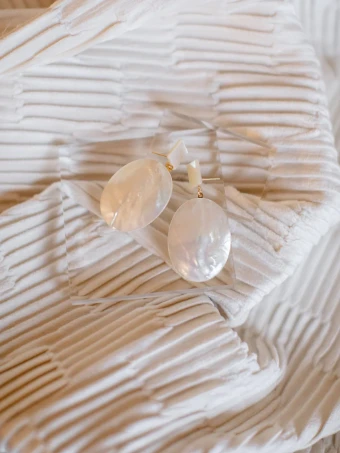 Hushed Commotion Ines Earring - sample for sale - #0 default Gold thumbnail