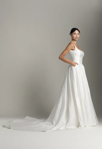 Aesling Amelie Basque (satin) #2 Off White thumbnail