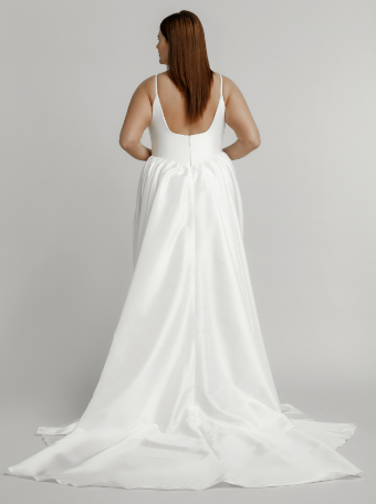 Aesling Amelie Basque (taffeta / Curvy) #1 Off White thumbnail
