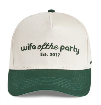 Bridemerch Wife of the Party Trucker Hat #0 default Green thumbnail