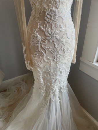 GALA by Galia Lahav Sale G-510 #3 Ivory/Blush thumbnail