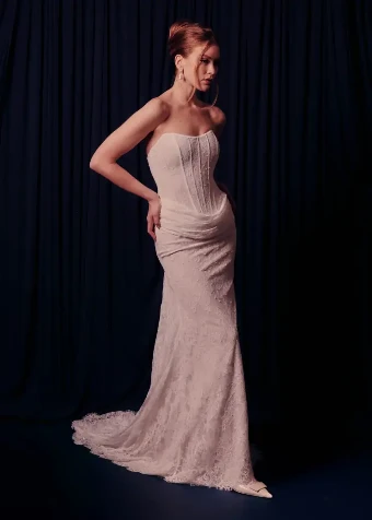 House of Renhue Edie #0 default Silk White/Toffee thumbnail