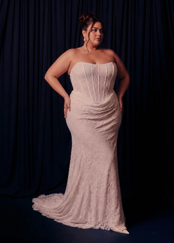 House of Renhue Edie Curvy #0 default Silk White/Toffee thumbnail