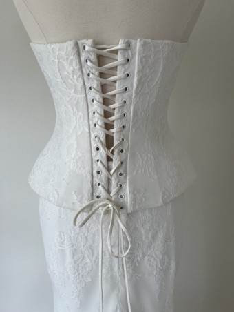 Kyha Sale October Corset & Clover Skirt #6 Ivory thumbnail
