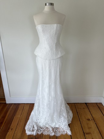 Kyha Sale October Corset & Clover Skirt #3 Ivory thumbnail