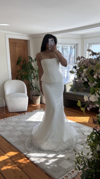 Kyha Sale October Corset & Clover Skirt #2 Ivory thumbnail