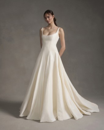 Alexandra Grecco Claude (silk shantung) #0 default Off White thumbnail