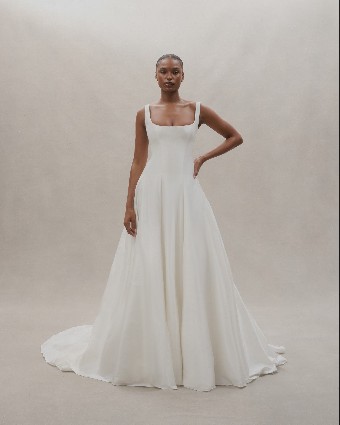 Alexandra Grecco Claude (silk shantung) #2 Off White thumbnail