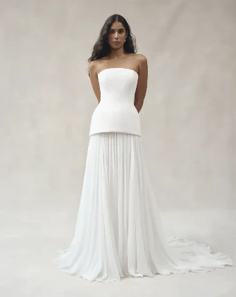 Alexandra Grecco Sale Clara Drop Waist & Louise Skirt #0 default Off White thumbnail