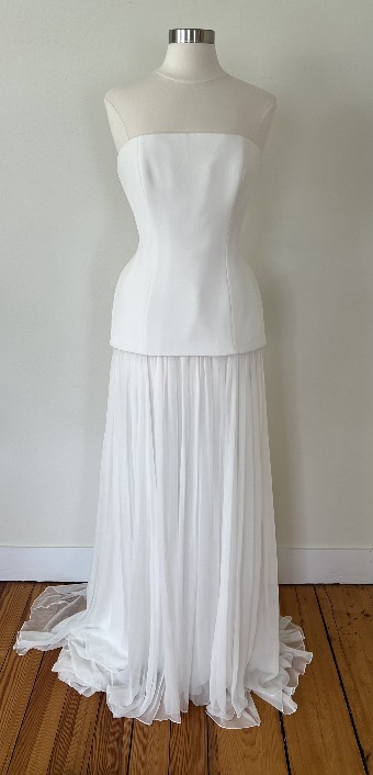 Alexandra Grecco Sale Clara Drop Waist & Louise Skirt #3 Off White thumbnail