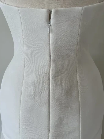 Alexandra Grecco Sale Clara Drop Waist & Louise Skirt #5 Off White thumbnail