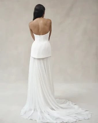 Alexandra Grecco Sale Clara Drop Waist & Louise Skirt #1 Off White thumbnail