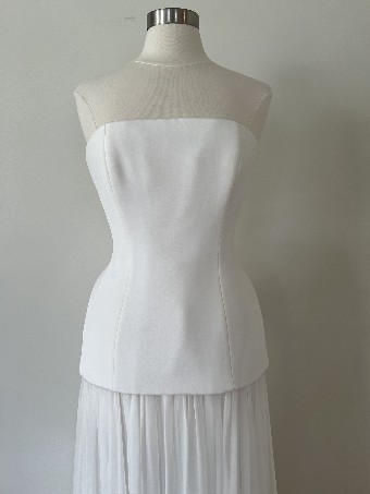 Alexandra Grecco Sale Clara Drop Waist & Louise Skirt #2 Off White thumbnail