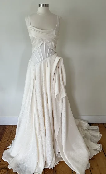 Saint Bridal Sale Raphaelle #5 Ivory thumbnail