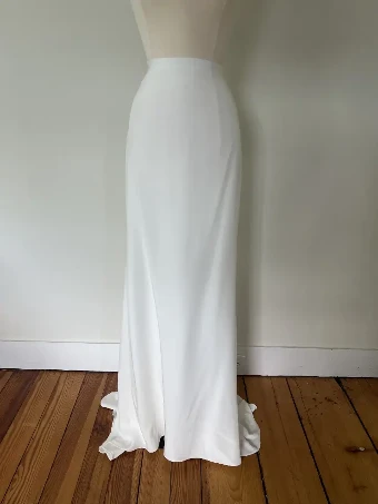 Alexandra Grecco Sale Classic Fitted Skirt #1 Off White thumbnail