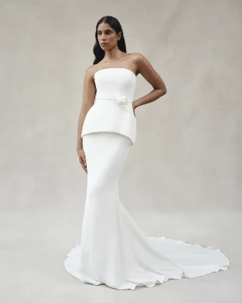 Alexandra Grecco Sale Classic Fitted Skirt #0 default Off White thumbnail