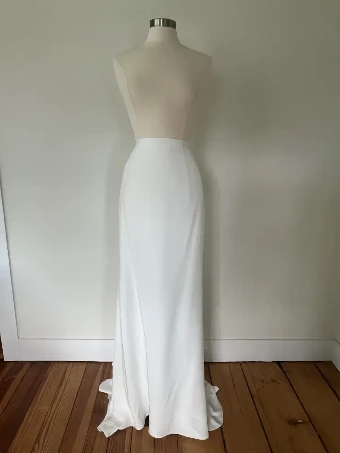 Alexandra Grecco Sale Classic Fitted Skirt #2 Off White thumbnail